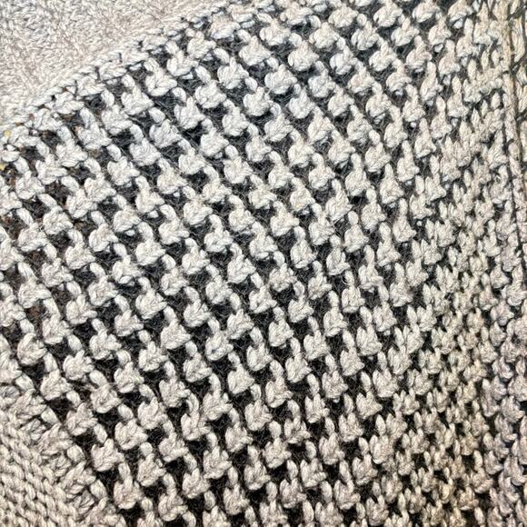 Berretti Made in Italy Chunky Knit Open Front Cardigan Vest | Size Large - Picture 2 of 7